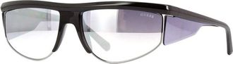 Guess GU00072 01C Shiny Black/Smoke Mirror