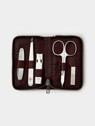 F. Hammann Leather Manicure Set