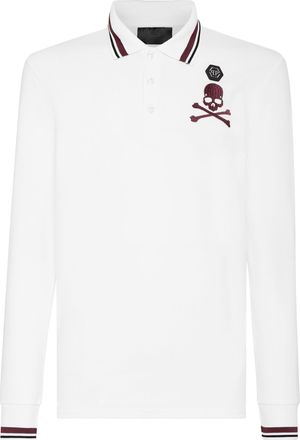 Philipp Plein Polo shirt LS Skull & Bones