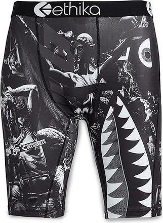 Ethika BMR Be Bold Mens Underwear Black/White : 4XL, Polyester/Spandex