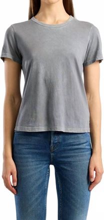 Cotton Citizen Standard Cotton Tee In Vintage Natural Blue