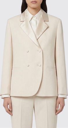 Fendi Blazer doppiopetto Fendi in lana e seta