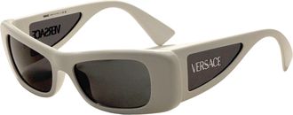 Versace Womens 54mm White Sunglasses