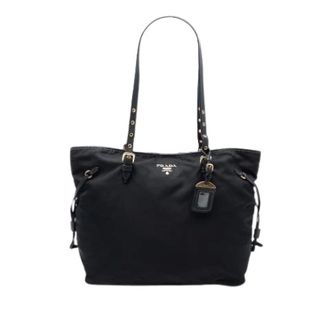 Prada Pre-owned Tote Bags, female, Black, Size: ONE SIZE Pre-owned Vintage Tote Bag
