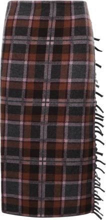 Guest In Residence Gonna a portafoglio in tartan - - Skirts - Donna - Multicolore - M