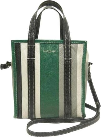 Balenciaga Pre-owned Vintage Tote Bag - Dames - Vintage Shopper - Veelkleurig - ONE Size - Leer - Vintage
