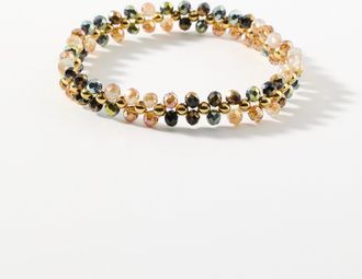Simons Womens Double-look bead bracelet