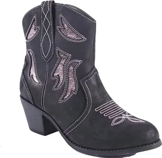 Jellypop Womens Palma Western Cowboy Boots In Black
