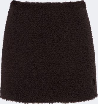 Moncler Teddy miniskirt