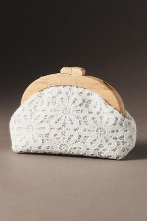 Olga Berg Bonnie Lace Clutch
