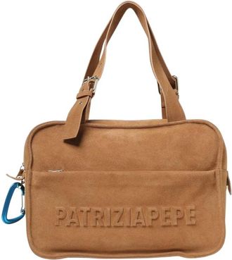 Patrizia Pepe Stijlvolle Handtas voor dagelijks gebruik - Dames - Schoudertassen - Beige - ONE Size - Tassen