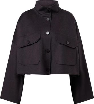 Drykorn Arklow Jas - Dames - Zomerjassen - Zwart - S - Wol - Jassen