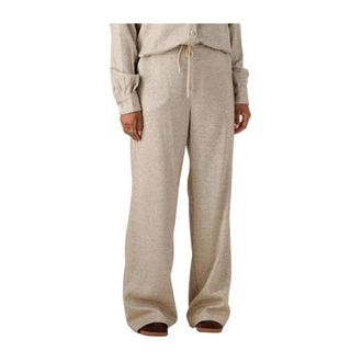 Nukus Nukus, Dames, Broeken, Beige, Maat: XL