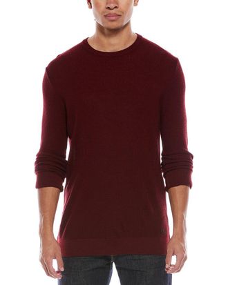 Stone Rose Waffle Knit Wool-Blend Shirt