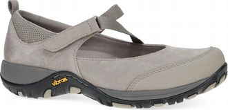 Dansko Womens Primrose Shoes In Taupe Burnished Suede