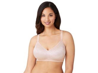 Wacoal Back Appeal Wireless Bra Womens Bra Rose Dust : 34DDD, Spandex/Nylon/Lace