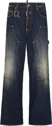 Dsquared2 Jeans a gamba ampia - Blu