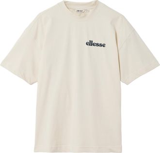 Ellesse Heren Entriamo Achterprint T-Shirt (Off White)