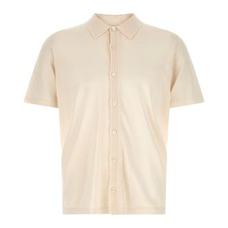 Roberto Collina Shirts - male - Roberto Collina - Short Sleeve Shirts - Beige - 2XL - Shirts