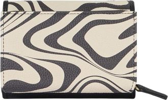 Braccialini Beth Print Portemonnee - Dames - Portefeuilles - Wit - ONE Size - Accessoires