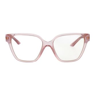 Versace Glasses, female, Pink, Size: 54 MM Glasses