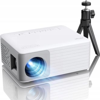 OEM Proyector Led Mini Akiyo O1 Fullhd 1080p Hdmi Para Cine En Casa, Control Remoto Y Tr&iacute;pode