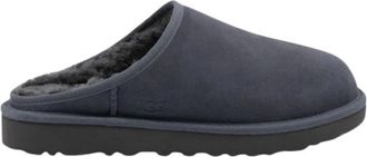UGG Classic Slip-On - Heren - Pantoffels - Grijs - 42 EU - Wol - Schoenen