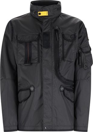 Parajumpers Black Morgan Spring Matte Finish Jacket