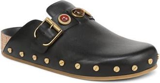 Veronica Beard Fern Charm Clog in Black at Nordstrom, Size 11