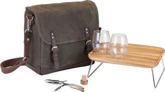 Picnic Time Adventure Wine Tote Bag & Accessories Set in Green at Nordstrom Rack