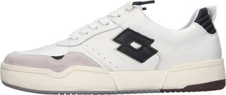 Lotto Hoop Stars Rub 2 - Heren - Skateschoenen - Wit - 45 EU - Leer - Fitness