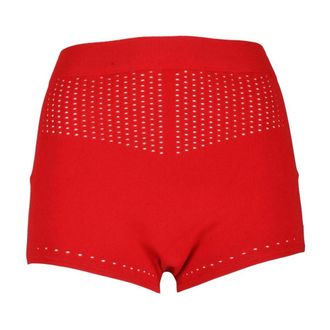 Max Mara Mujer, Pantalones cortos, Rojo, Talla: M