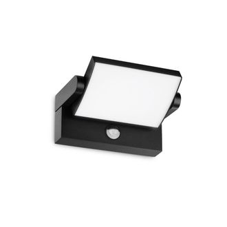 Ideal Lux L&aacute;mpara de pared negra L 212 x H 100 x D min 120 - max 165 mm