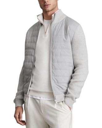 Reiss Trainer Quilted Top