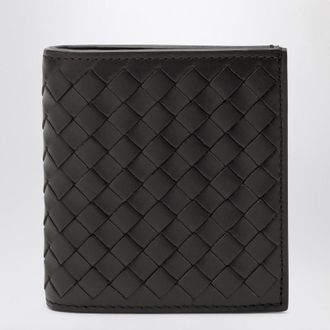 Bottega Veneta Brown Intrecciato bi-fold wallet