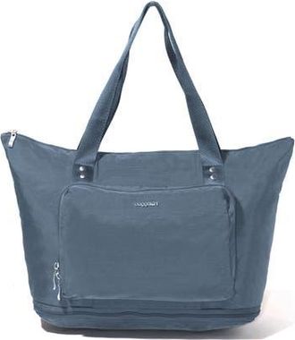 Baggallini Carryall Expandable Packable Weekender Tote Bag in Mist at Nordstrom