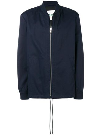 Kenzo Giacca con zip frontale - Blu