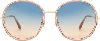 Tom Ford FT0946 HUNTER 02 72W Womens Sunglasses Pink Size 58