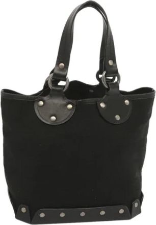 Bally Tweedehands Canvas handtassen - Dames - Vintage Shopper - Zwart - ONE Size - Vintage