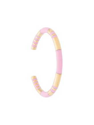 Aurélie Bidermann Bracciale rigido Positano - Rosa