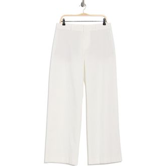 Vince Washed Cotton Wide Leg Pants in Off White at Nordstrom Rack, Size 10