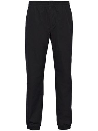 Prada Pantaloni sportivi con vita elasticizzata - Nero