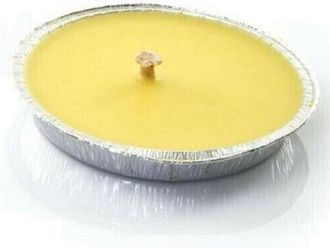 Trade Shop Trade Shop - Set 12 Pezzi Fiaccola In Allumino Citronella Ciotola Candela Anti Zanzare 14 Cm