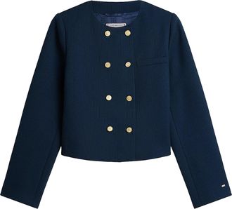 Tommy Hilfiger Cropped Textured Lady Jacket