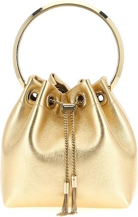 Jimmy Choo London Dames, Tassen, Geel, Maat: ONE Size Leer