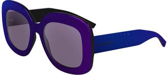 Karl Lagerfeld KL6165S N 500 Womens Sunglasses Purple Size 53