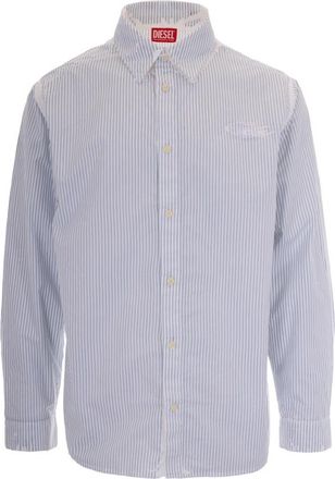 Diesel Light Blue Stripes Shirt