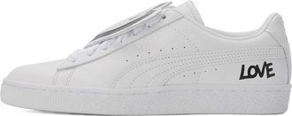 Puma (WMNS) PUMA Basket Badge HNDWRTTN White 370190-01