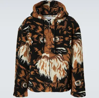 J.W.Anderson Fleece zip-up hoodie