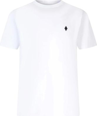 Marcelo Burlon Hombre, Camisetas, Blanco, Talla: L